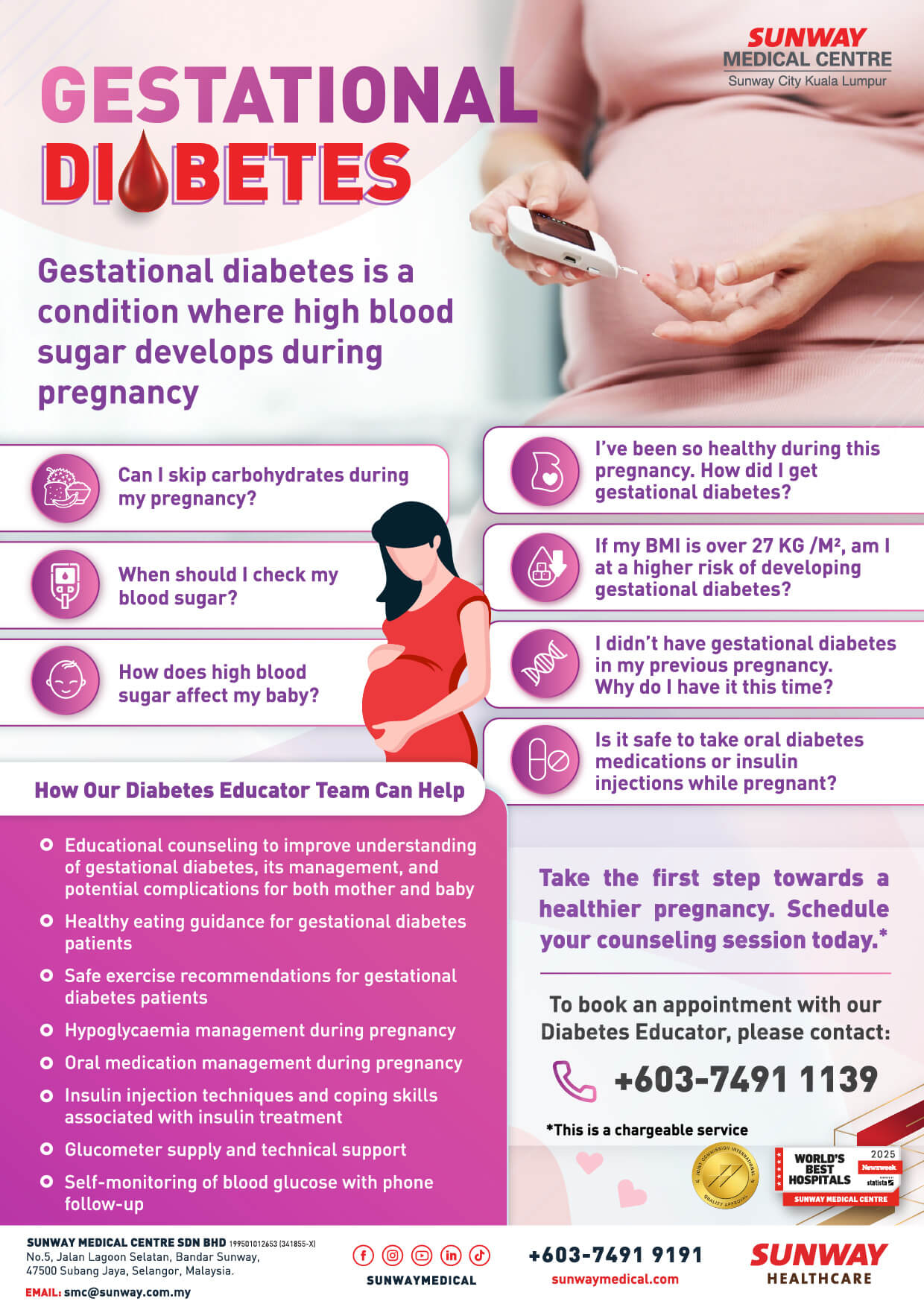 Comprehensive Gestational Diabetes Care for Pregnant Mothers