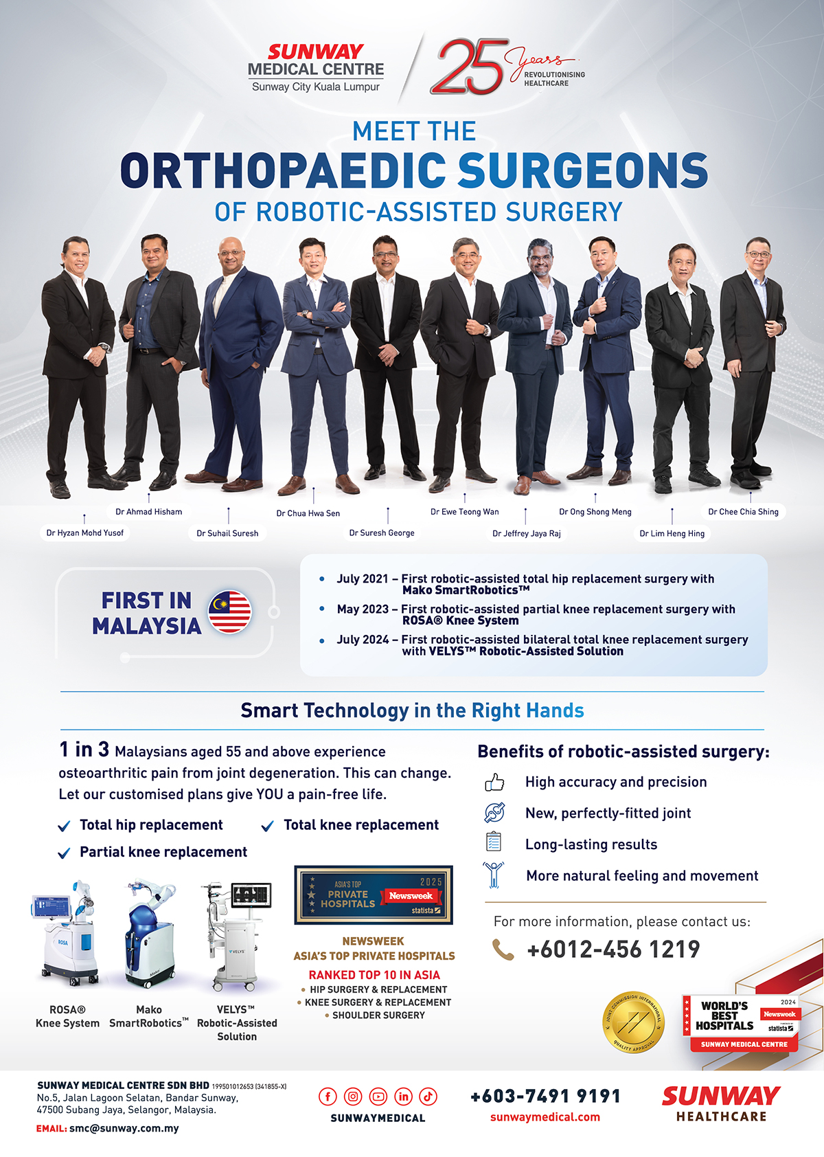Orthopaedic Surgeons in Robotic-Assisted Surgery