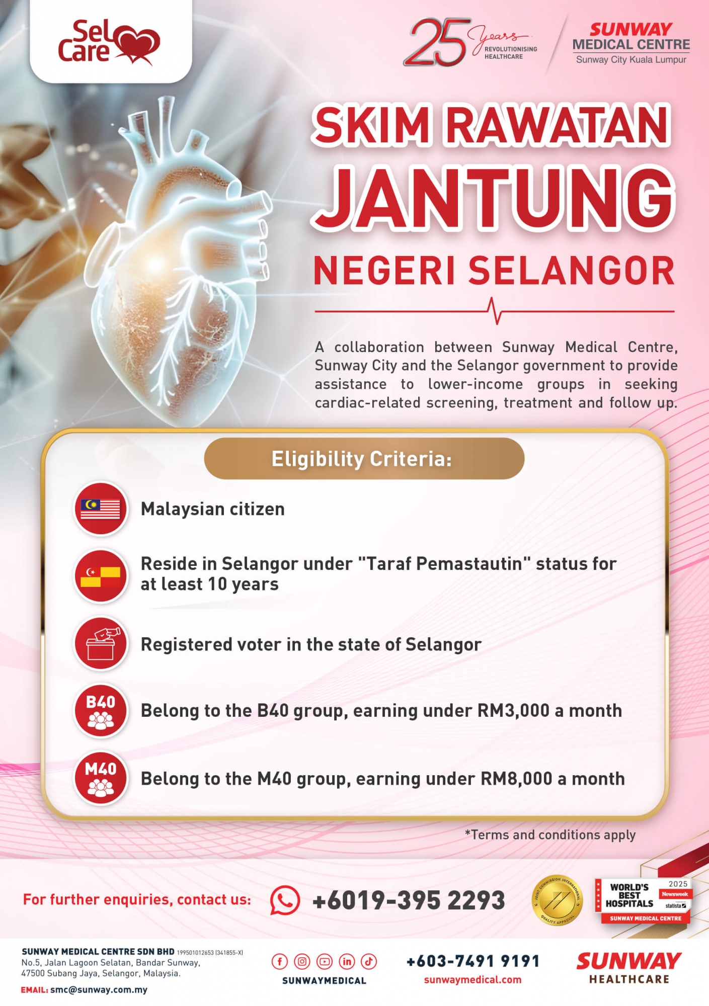 Skim Rawatan Jantung Negeri Selangor